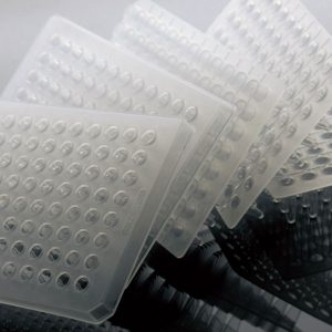 96孔PCR板，全壁裙，自然
