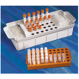 Cryogenic storage boxes, racks and trays, Corning