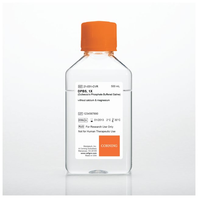 DPBS, without calcium or magnesium, 1x, 500ml