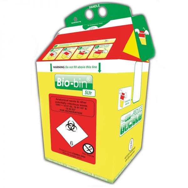 生物垃圾箱传染性废物容器，Econix